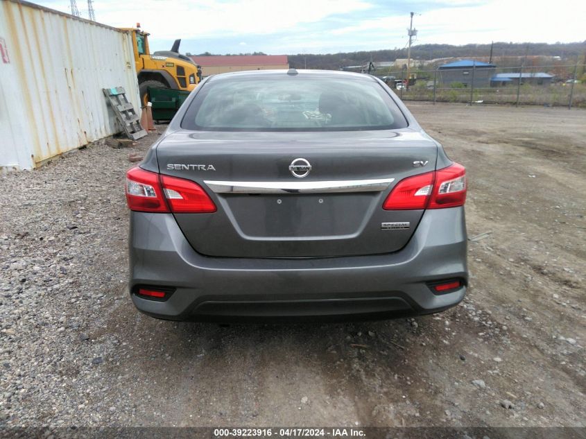 2019 Nissan Sentra Sv VIN: 3N1AB7AP5KY268363 Lot: 39240290