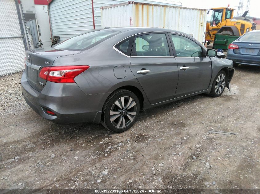 2019 Nissan Sentra Sv VIN: 3N1AB7AP5KY268363 Lot: 39240290