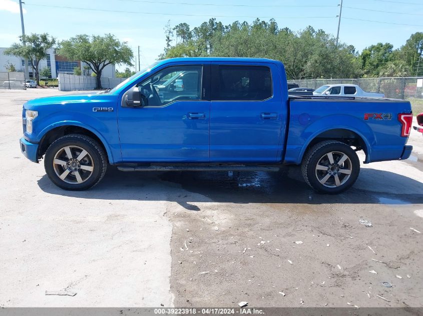 2016 FORD F-150 XLT - 1FTEW1EF9GFC80581