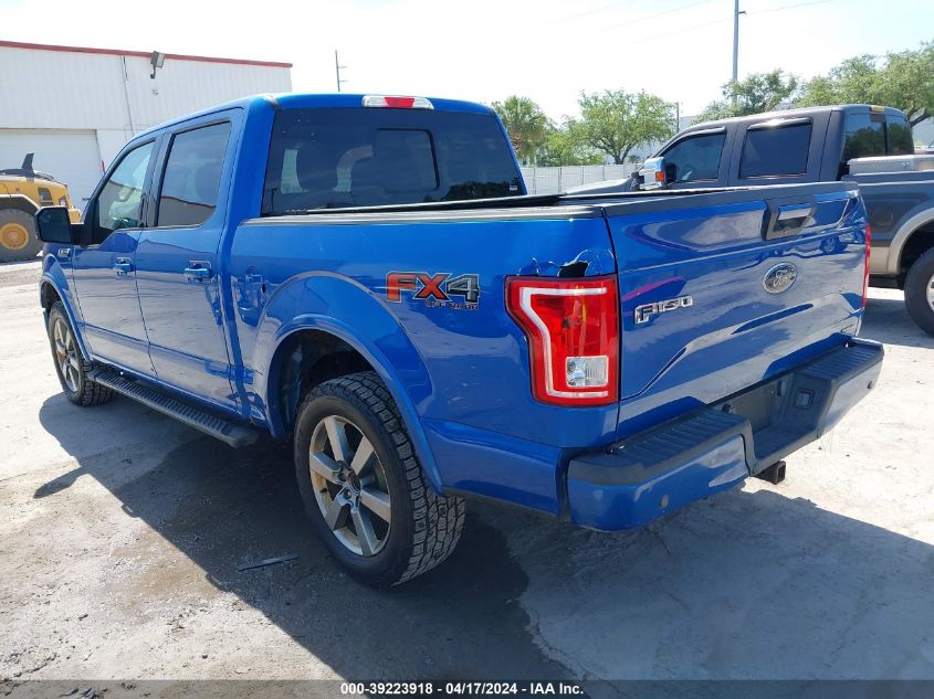 1FTEW1EF9GFC80581 | 2016 FORD F-150