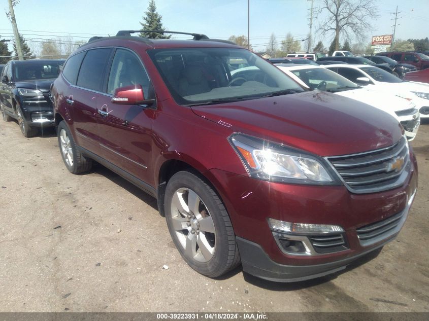 2015 Chevrolet Traverse Ltz VIN: 1GNKVJKDXFJ144424 Lot: 39241743