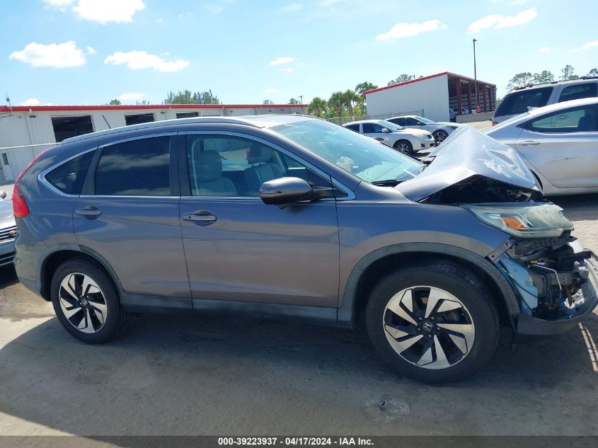 2016 HONDA CR-V TOURING - 5J6RM3H93GL017426