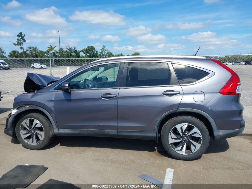 2016 HONDA CR-V TOURING - 5J6RM3H93GL017426