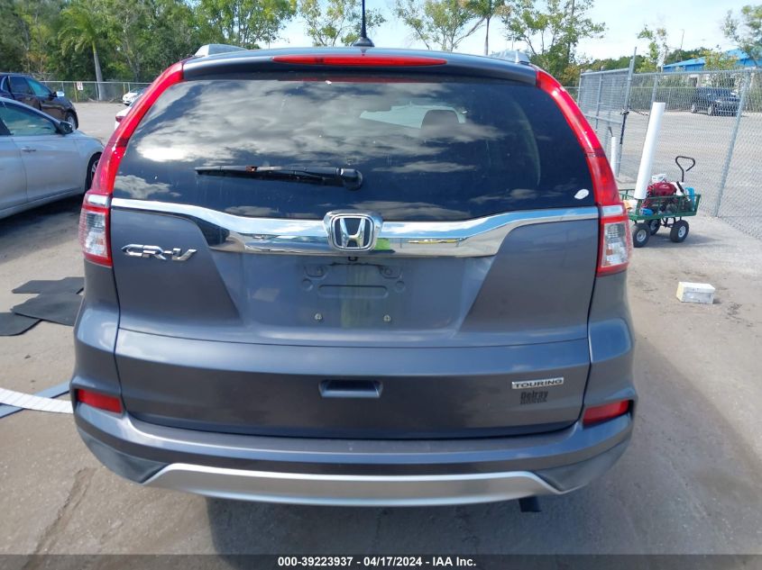 2016 HONDA CR-V TOURING - 5J6RM3H93GL017426