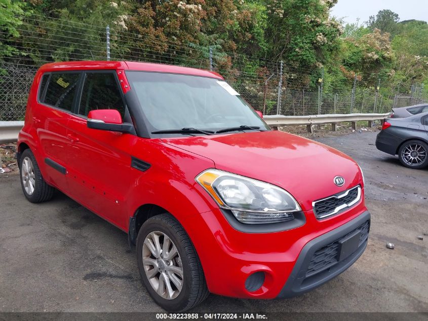 2012 Kia Soul + VIN: KNDJT2A62C7441215 Lot: 39240894