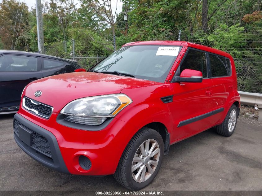 2012 Kia Soul + VIN: KNDJT2A62C7441215 Lot: 39240894