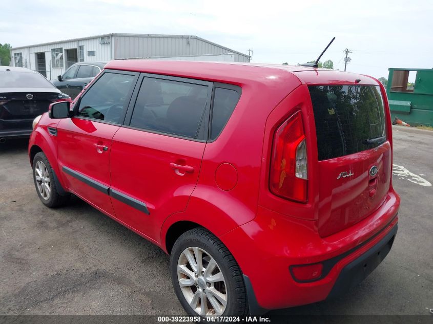 2012 Kia Soul + VIN: KNDJT2A62C7441215 Lot: 39240894