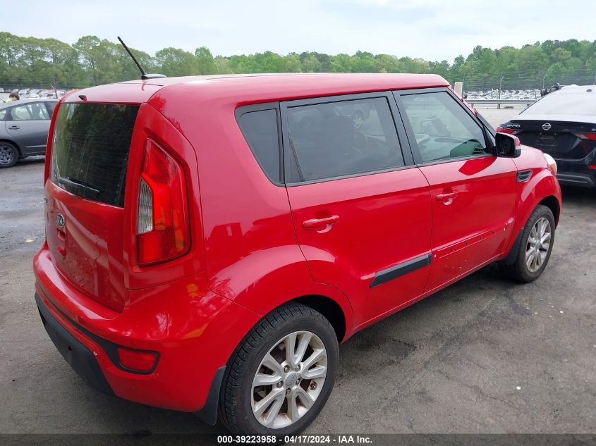 2012 Kia Soul + VIN: KNDJT2A62C7441215 Lot: 39240894