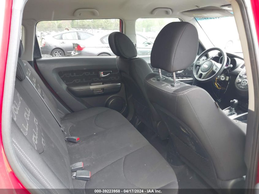 2012 Kia Soul + VIN: KNDJT2A62C7441215 Lot: 39240894