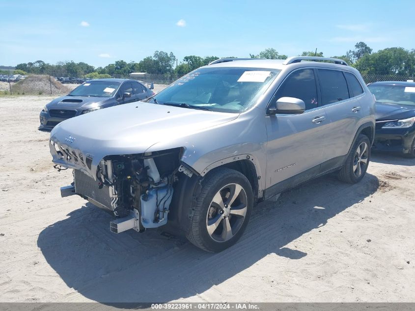 2019 Jeep Cherokee Limited Fwd VIN: 1C4PJLDN5KD249943 Lot: 39240295