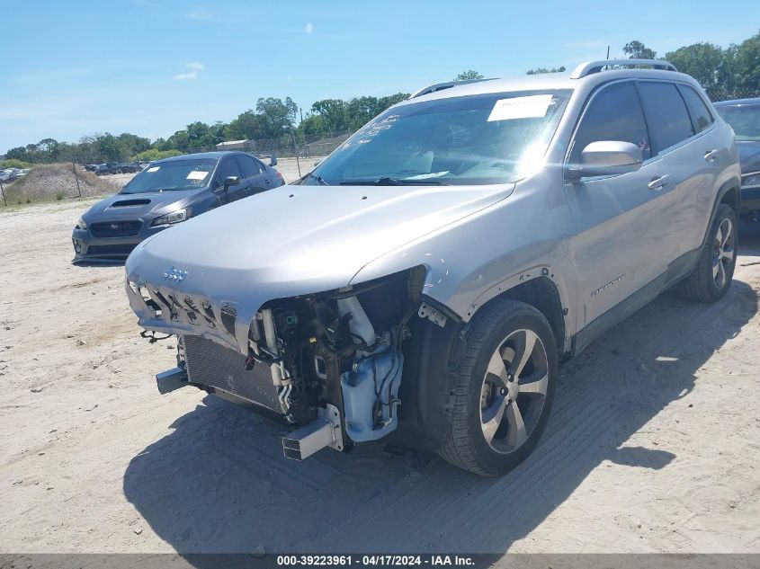 2019 Jeep Cherokee Limited Fwd VIN: 1C4PJLDN5KD249943 Lot: 39240295