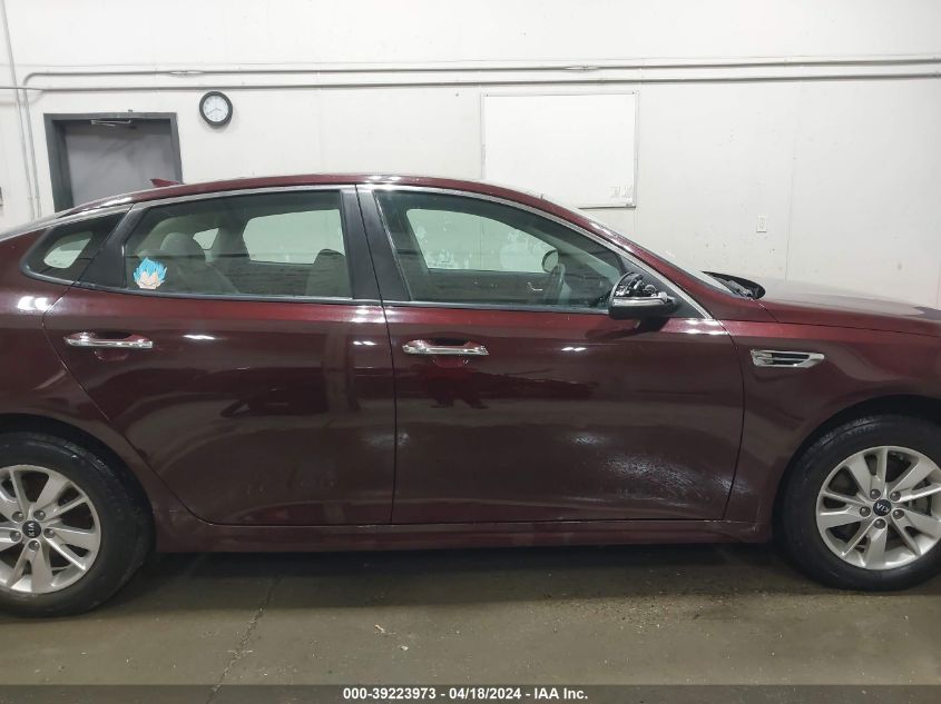 2017 Kia Optima Lx VIN: 5XXGT4L32HG156697 Lot: 39241663