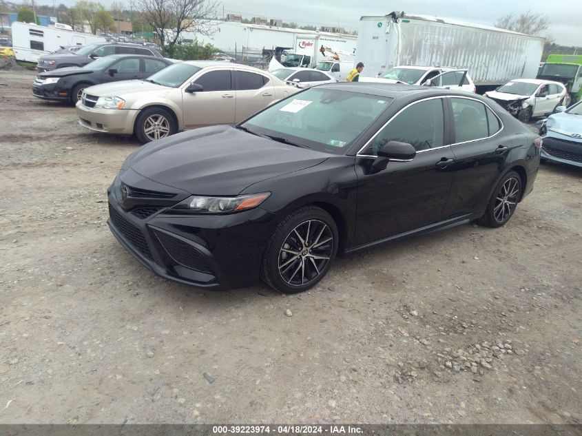 2022 Toyota Camry Se VIN: 4T1S11AK9NU048748 Lot: 49925104