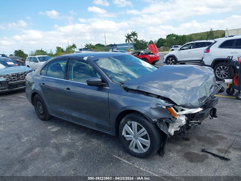 2017 Volkswagen Jetta 1.4T S VIN: 3VW167AJ9HM408392 Lot: 39223983