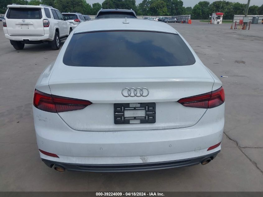 2018 Audi A5 2.0T Premium VIN: WAUENCF56JA060210 Lot: 39240580