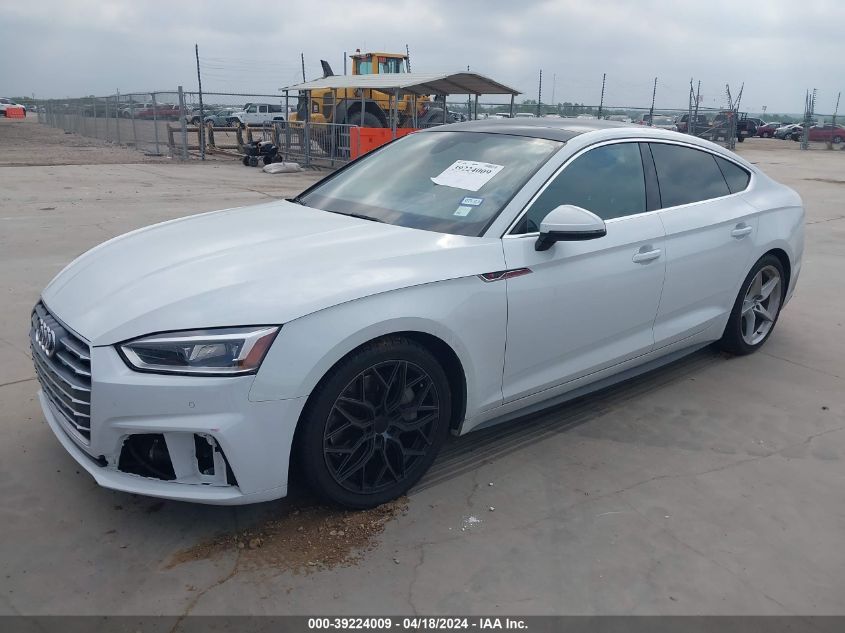 2018 Audi A5 2.0T Premium VIN: WAUENCF56JA060210 Lot: 39240580