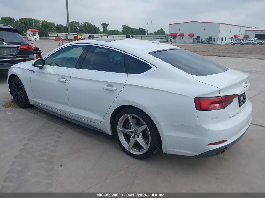 2018 Audi A5 2.0T Premium VIN: WAUENCF56JA060210 Lot: 39240580