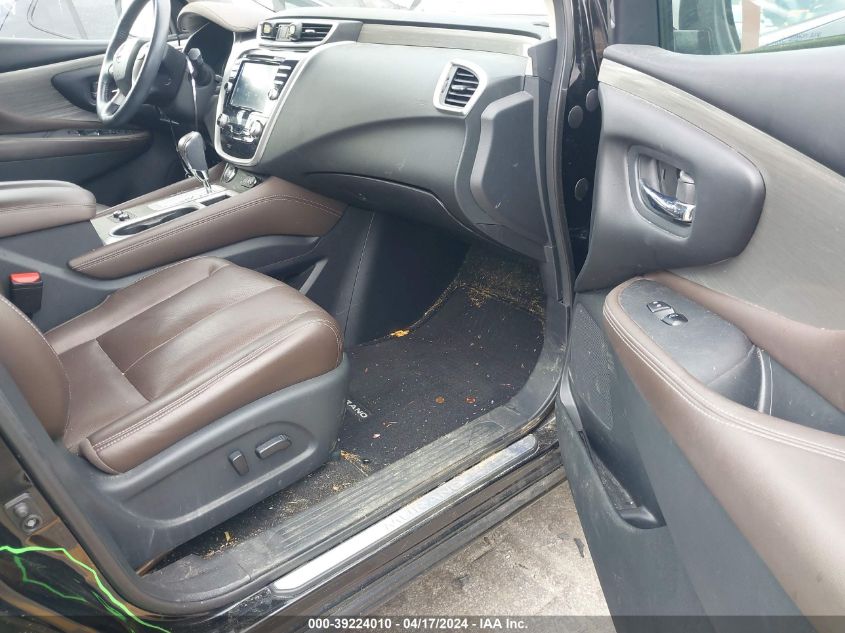 2018 NISSAN MURANO PLATINUM - 5N1AZ2MG2JN195452