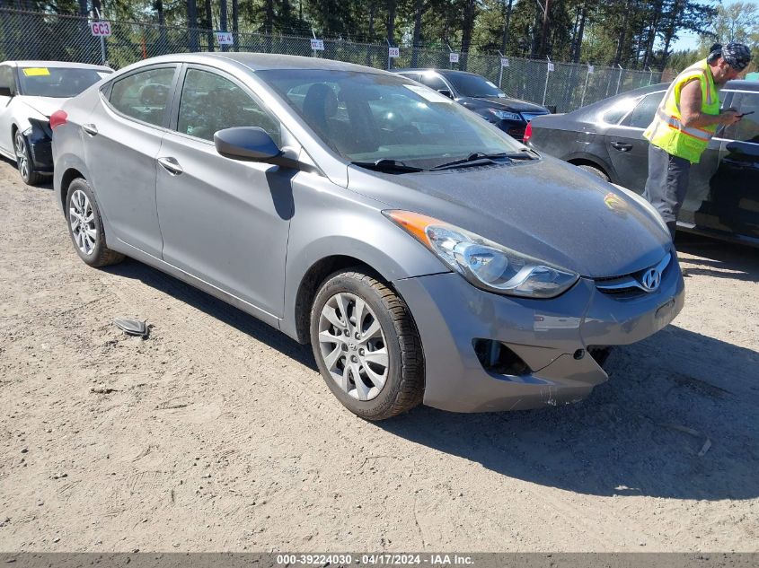 2012 Hyundai Elantra Gls VIN: 5NPDH4AE4CH092961 Lot: 39240586