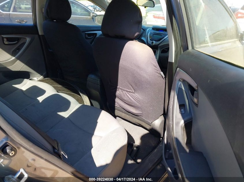 2012 Hyundai Elantra Gls VIN: 5NPDH4AE4CH092961 Lot: 39240586