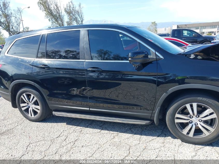 2017 Honda Pilot Ex-L VIN: 5FNYF5H52HB036641 Lot: 50334304