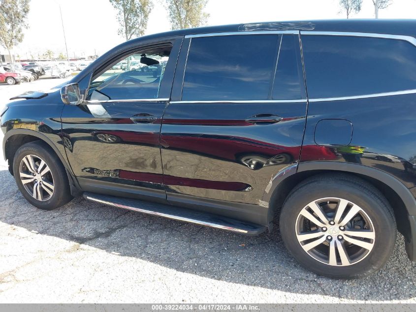 2017 Honda Pilot Ex-L VIN: 5FNYF5H52HB036641 Lot: 50334304