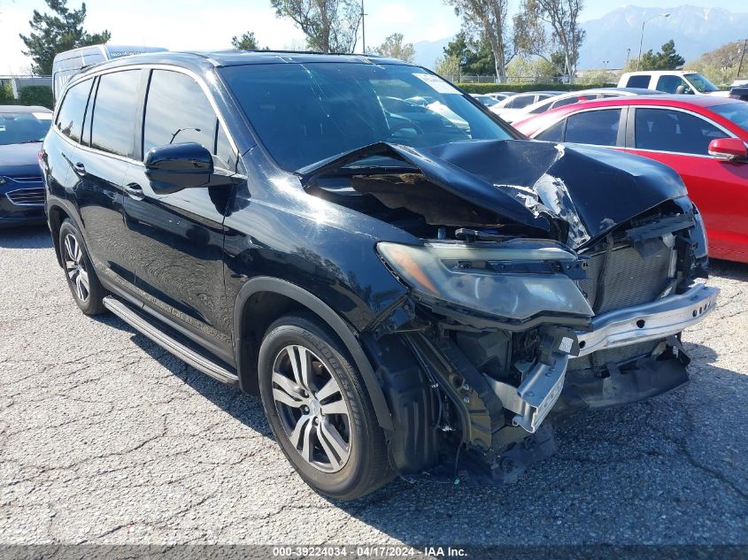 2017 Honda Pilot Ex-L VIN: 5FNYF5H52HB036641 Lot: 50334304