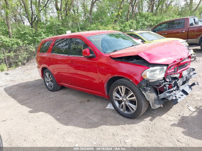 2013 Dodge Durango R/T VIN: 1C4SDJCTXDC700587 Lot: 50273064