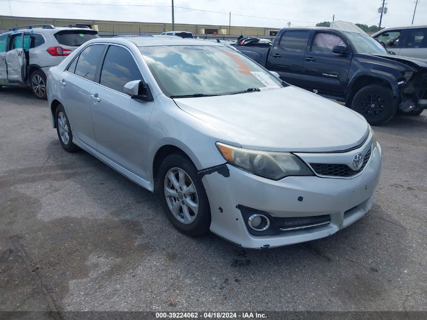 2013 Toyota Camry Se VIN: 4T1BF1FK8DU220728 Lot: 39241922