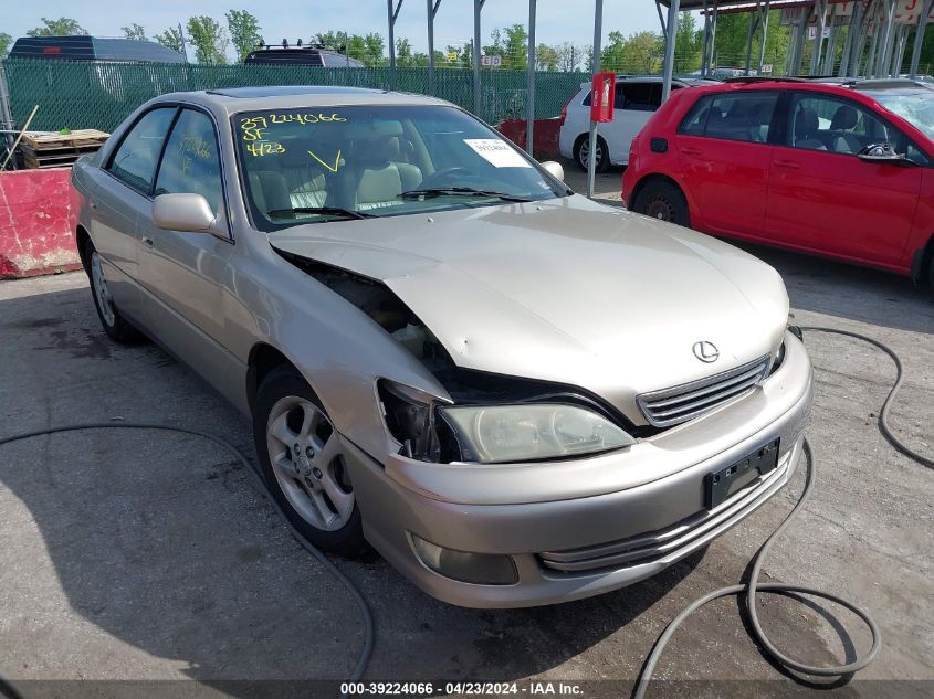 2000 Lexus Es 300 VIN: JT8BF28G6Y0255508 Lot: 39224066