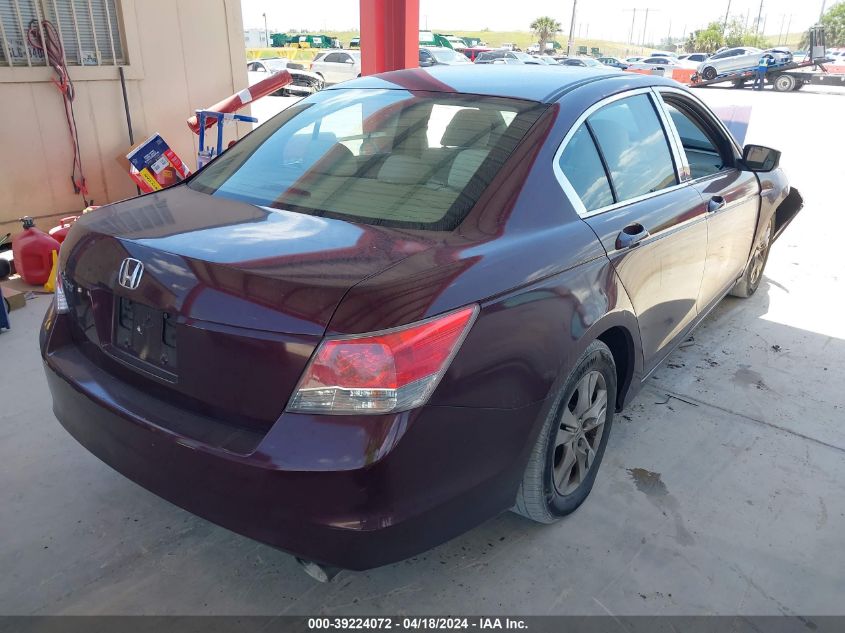 2010 Honda Accord 2.4 Lx-P VIN: 1HGCP2F46AA089374 Lot: 50254974