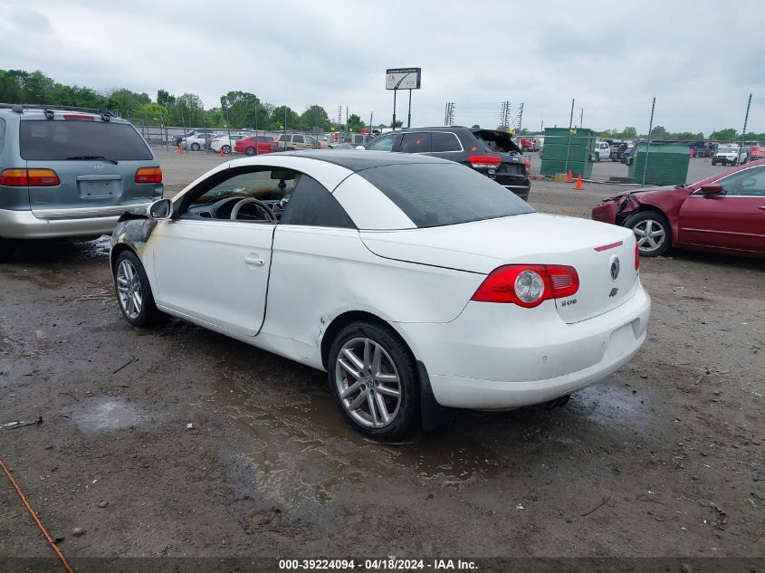 2008 Volkswagen Eos Lux VIN: WVWFA71F98V017347 Lot: 39241912