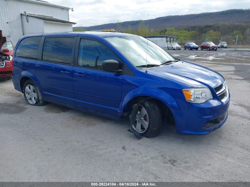 VIN 2C4RDGBG3DR698677 2013 Dodge Grand Caravan, SE no.1