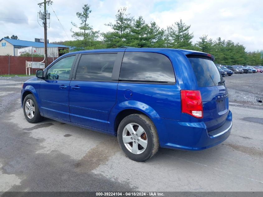 2013 Dodge Grand Caravan Se VIN: 2C4RDGBG3DR698677 Lot: 39241758