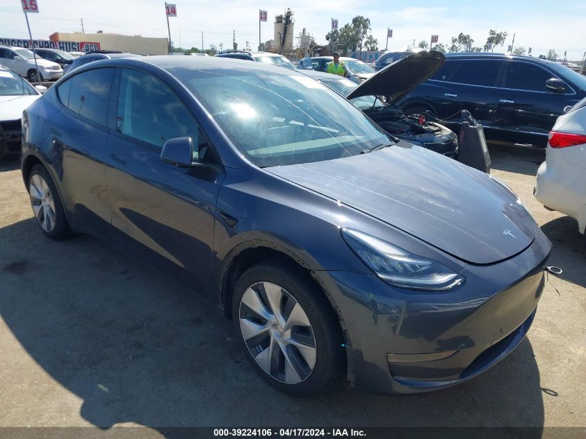 2021 Tesla Model Y Long Range Dual Motor All-Wheel Drive VIN: 5YJYGDEE5MF062270 Lot: 36841894