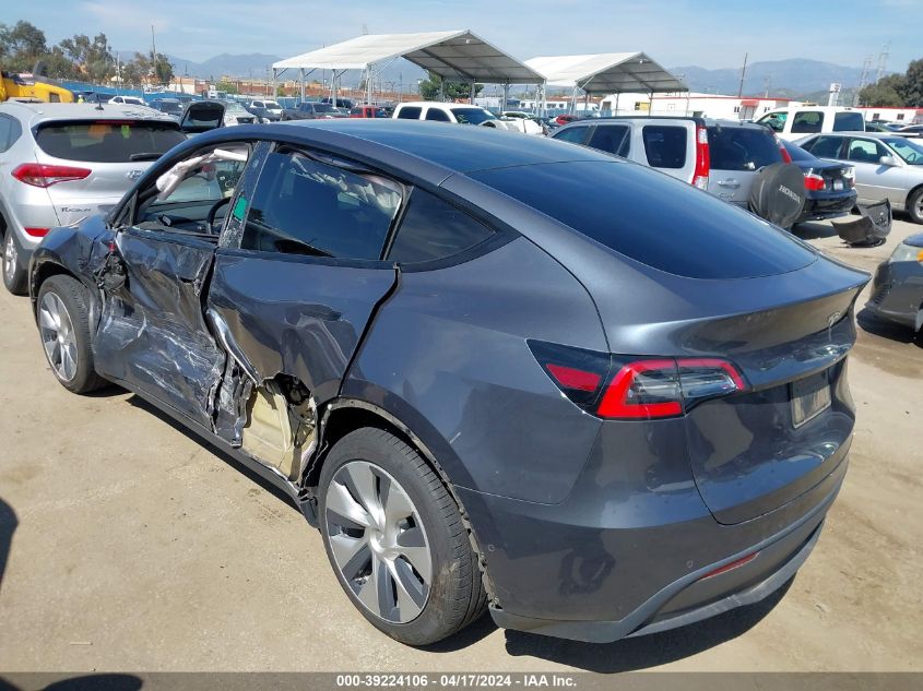 2021 Tesla Model Y Long Range Dual Motor All-Wheel Drive VIN: 5YJYGDEE5MF062270 Lot: 36841894