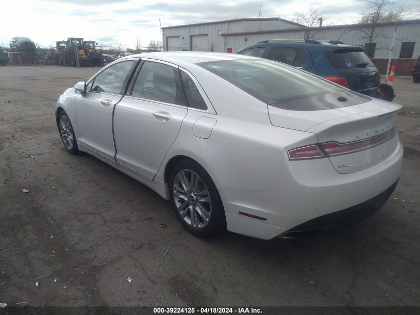 2015 Lincoln Mkz VIN: 3LN6L2J96FR618468 Lot: 39241777