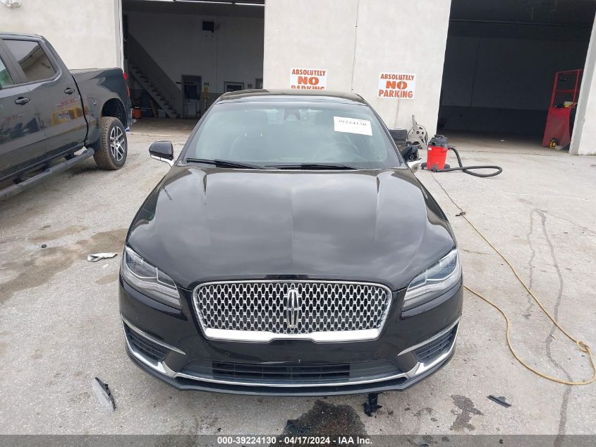 2019 Lincoln Mkz Hybrid Reserve Ii VIN: 3LN6L5MU6KR618353 Lot: 39241806