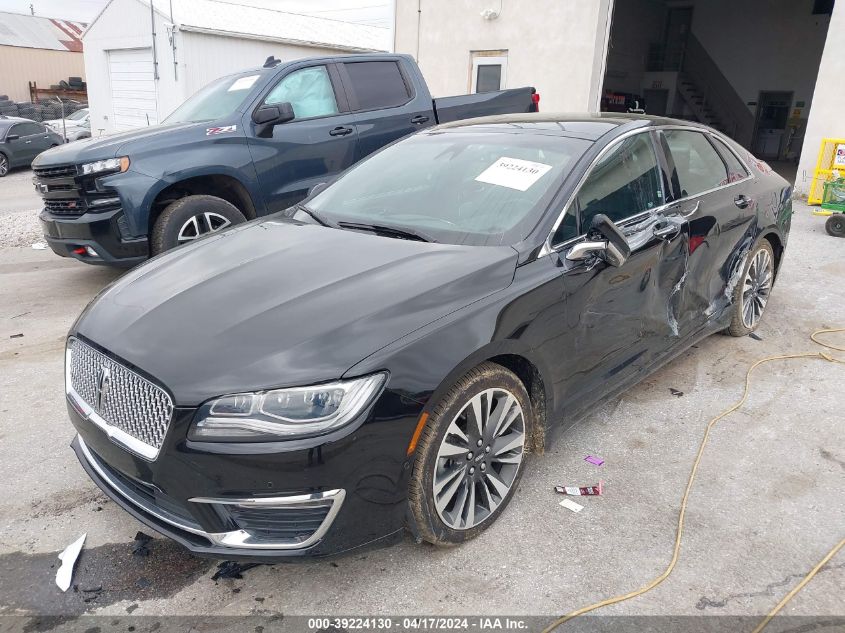 2019 Lincoln Mkz Hybrid Reserve Ii VIN: 3LN6L5MU6KR618353 Lot: 39241806