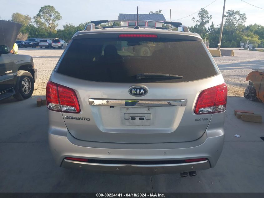 2013 Kia Sorento Sx VIN: 5XYKW4A27DG330300 Lot: 39241780