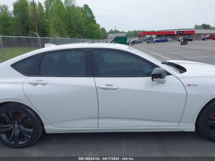 2021 Acura Tlx A-Spec Package VIN: 19UUB6F59MA006172 Lot: 39224142
