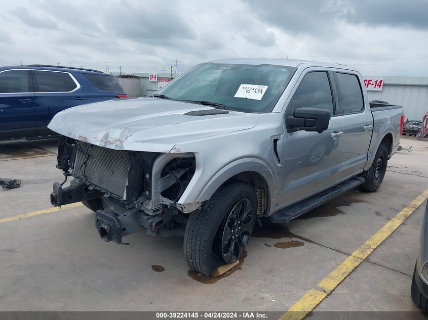 2022 FORD F-150 2.7L V-6 DI, DOHC, V(VIN: 1FTEW1C56NFC21656