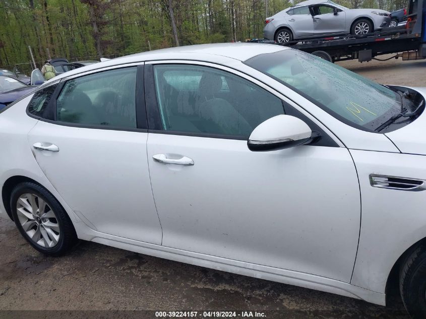 2018 Kia Optima Lx VIN: 5XXGT4L38JG274842 Lot: 39224157