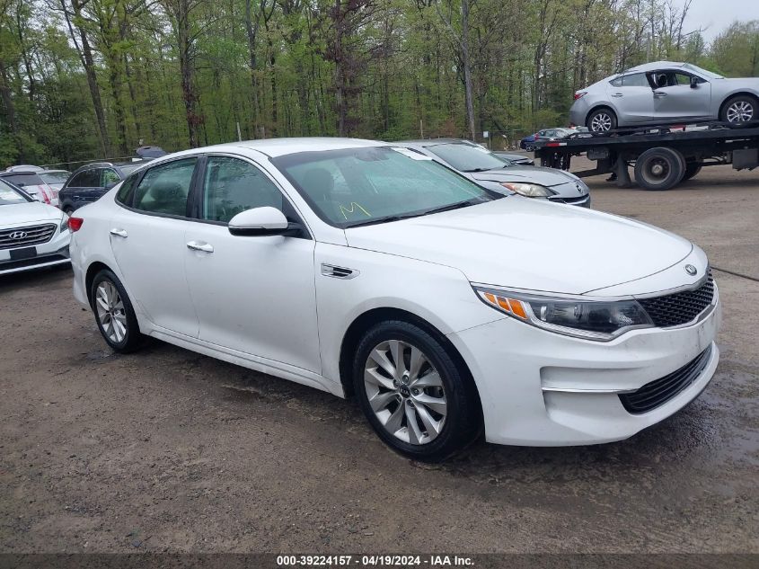 2018 Kia Optima Lx VIN: 5XXGT4L38JG274842 Lot: 39224157