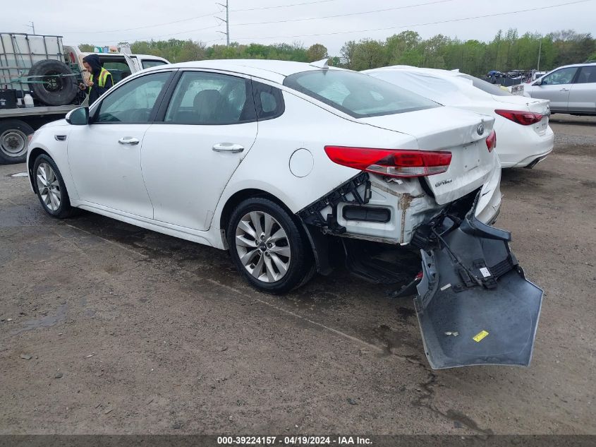 2018 Kia Optima Lx VIN: 5XXGT4L38JG274842 Lot: 39224157