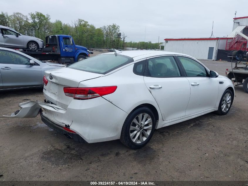 2018 Kia Optima Lx VIN: 5XXGT4L38JG274842 Lot: 39224157