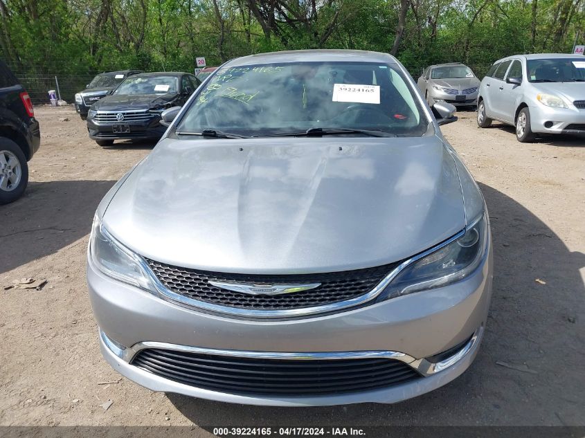 2015 Chrysler 200 Limited VIN: 1C3CCCAB4FN621022 Lot: 39241808