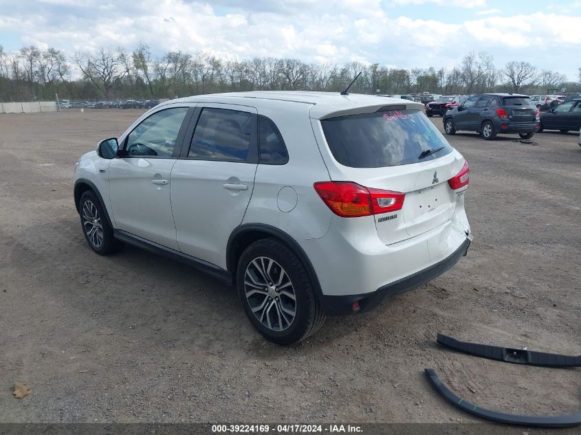 2016 Mitsubishi Outlander Sport 2.0 Es VIN: JA4AP3AU7GZ060666 Lot: 51581044