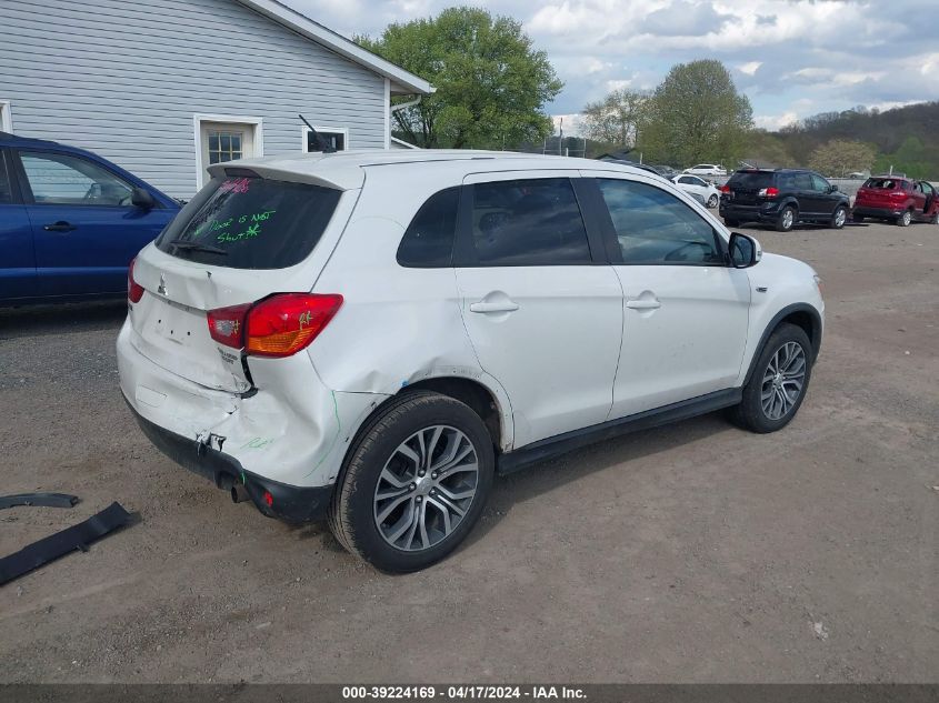 2016 Mitsubishi Outlander Sport 2.0 Es VIN: JA4AP3AU7GZ060666 Lot: 51581044