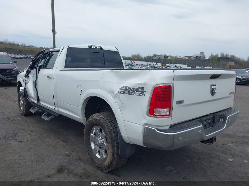 2018 Ram 2500 Laramie 4X4 8' Box VIN: 3C6UR5KL1JG355355 Lot: 39241657